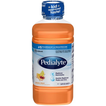 Pedialyte Electrolyte Solution RTD Mixed Fruit 33.8oz